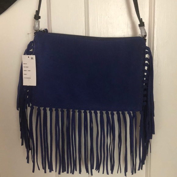 Sam Edelman Handbags - Sam Edelman cross bag with fringe